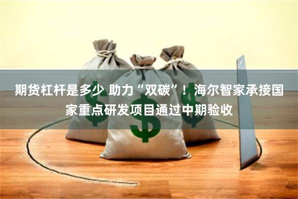 期货杠杆是多少 助力“双碳”！海尔智家承接国家重点研发项目通过中期验收